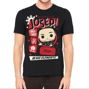Jo Koy Funko Doll Likeness Tshirt Mens sz L JOKOY.com world famous Comedian NEW